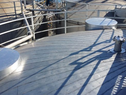 Dessus de réservoir