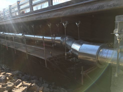 Tuyauterie préisolé polyuréthane - dessous pont - Urtech (2)