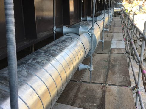 Tuyauterie préisolé polyuréthane - dessous pont - Urtech (3)