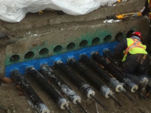 Tuyauterie préisolée - multiple sorties