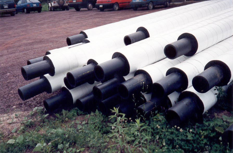 URTECH insulating shell designed with insulating material and integreted protective metallic coating.